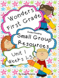 Wonders First Grade: Small Group Resources-Unit 1