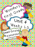 Wonders First Grade: Small Group Resources-Unit 4