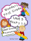 Wonders First Grade: Small Group Resources-Unit 5