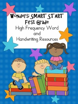 Preview of Wonders First Grade: Smart Start High Frequency Word Set
