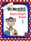 1st Grade Wonders - Start Smart  Week 1 of 3
