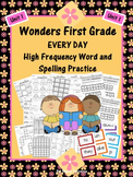 Wonders First Grade: Spelling and High Frequency Resources