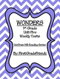 Wonders First Grade Unit Five Tests