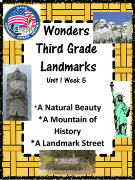 Preview of Wonders:  Grade 3:  Unit 1.5:  Landmarks