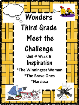 Preview of Wonders: Grade 3 Unit 4.5 InspiratIon