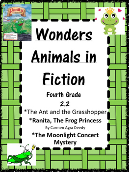 Preview of Wonders: Grade 4 Unit 2.2:  Animals in Fiction