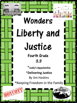 Preview of Wonders: Grade 4 Unit 3.3 Liberty and Justice