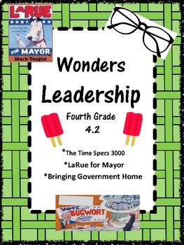 Preview of Wonders:  Grade 4 Unit 4.2  Leadership