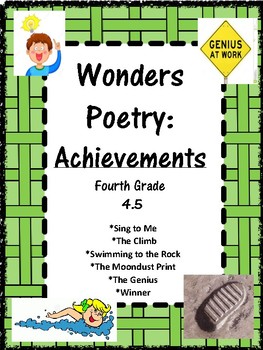 Preview of Wonders: Grade 4 Unit 4.5 Achievements