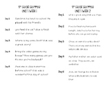 Wonders Grammar Printables 4th and 5th Grade Units 1-2