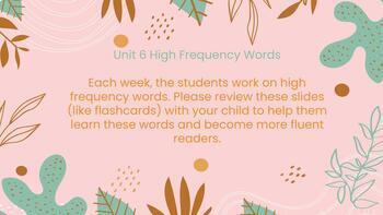 Preview of Wonders High Frequency Words- Bundle