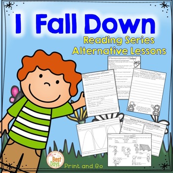 Preview of I Fall Down ELA and Science Based Alternative Lessons