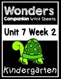 Wonders Kindergarten Centers/Worksheets Unit 7 Week 2 The Birthday Pet