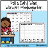 Wonders Kindergarten Roll a Sight Word Center | Dice Games
