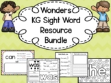 Wonders Kindergarten Sight Word Activity Bundle - EASY PRE