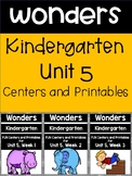 Wonders 2020 and 2023, Kindergarten, Unit 5, Weeks 1-3, Ce