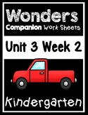 Wonders Kindergarten Worksheets Unit 3 Week 2 Clang! Clang! Beep! Beep!