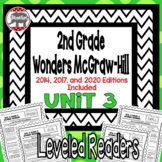 Wonders 2020, 2017, 2014 McGraw Hill 2nd Grade Leveled Readers Thinkmark Unit 3