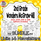 Wonders McGraw Hill 2nd Grade Newsletter/Study Guide - Uni