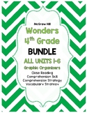Wonders McGraw-Hill 4th Grade ALL Units 1-6 Reading Strate