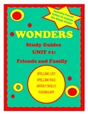 Wonders McGraw Hill Study Guides Unit 1 Grade 2