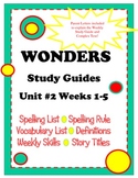 Wonders McGraw Hill Study Guides Unit 2 Grade 2