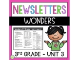 Wonders Newsletters Unit 3