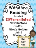 Wonders Reading Grade 3 Unit 1 Differentiated Newsletter /