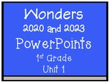 Unit 1 Bundle, Wonders, 1st Grade PowerPoint, Student Engagement