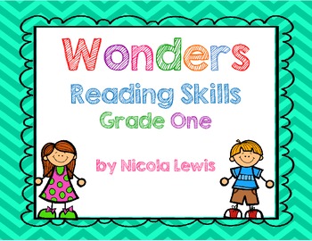Preview of Wonders Reading Skills for First Grade with Common Core Alignment