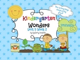 Wonders Reading for Kindergarten: Unit 5 Week 2 Extension Activities
