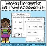 Kindergarten Wonders Sight Word Assessment Set