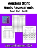 Wonders Sight Words Assessment Sheets (Grade 1)