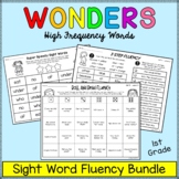 Wonders Sight Words - Fluency BUNDLE - First Grade