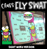 Sight Words - Fly Swat EDITABLE word - Digital Games NO PREP