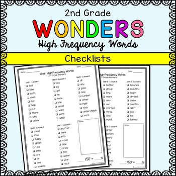 wonders sight words 1st grade