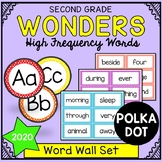 Wonders Sight Words - Word Wall Set - Second Grade High Fr