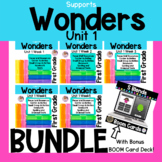 Wonders Reading Unit 1 Bundle First Grade Centers and Small Group