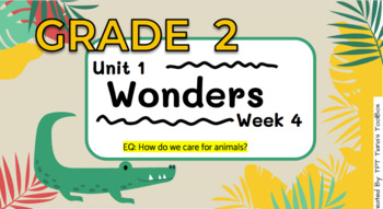 Preview of Wonders Unit 1 Week 4 Interactive Slides