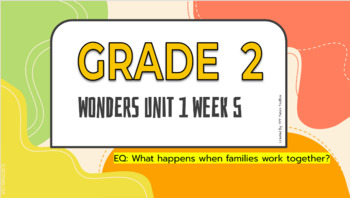 Preview of Wonders Unit 1 Week 5 Interactive Slides