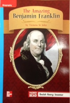 Preview of 3rd Gr. Wonders Unit 1 Week 4 On Level Response - The Amazing Benjamin Franklin