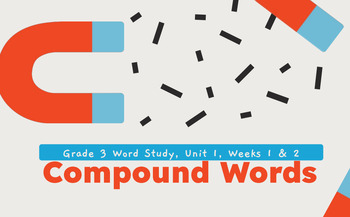 Preview of Wonders Unit 1 Weeks 1-2 Bundle: Compound Words and Inflectional Endings