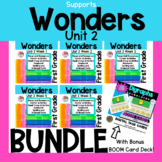 Wonders Unit 2 Reading Bundle First Grade Center and Small