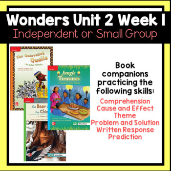 Preview of Wonders Unit 2 Week 1 Small Group