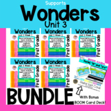 Wonders Reading Unit 3 Bundle First Grade Centers and Smal
