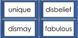 Wonders Vocabulary Cards Unit 3 Grade 3 (bundle)