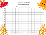 McGraw-Hill Reading Wonders Weekly Goals Graph