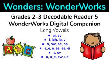 Preview of Wonders WonderWorks Decodable Reader 5 Companion