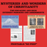 Wonders of Christianity: Reading Comprehension Passages an