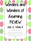 Wonders of Learning REVIEW - Unit 2, Week 6 - 1st Grade